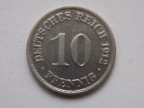 10 PFENNIG 1912 D GERMANIA-XF