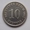 10 PFENNIG 1912 D GERMANIA-XF