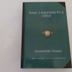 Isaac Lequedem - Alexandre Dumas