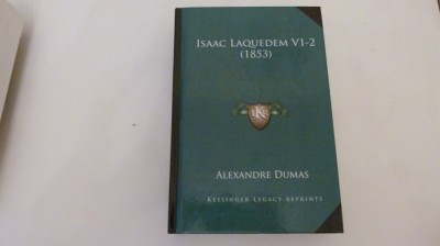 Isaac Lequedem - Alexandre Dumas foto