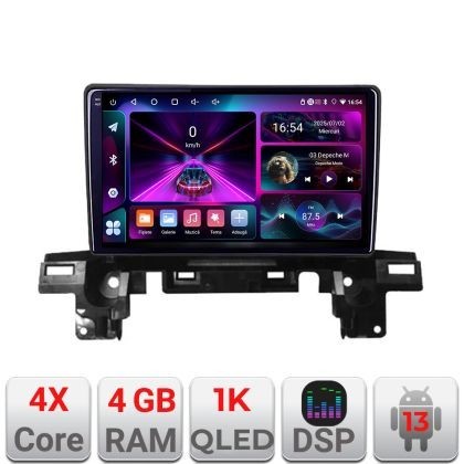Navigatie Mazda CX5 2018-2020 A-cx5 4+64 InCell Display 1K Android Waze USB Navigatie Internet Youtube Radio CarStore Technology