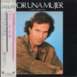Vinil LP Julio Iglesias &ndash; Por Una Mujer (Japan Press, NM, cu Obi, cu Insert)