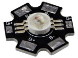 LED RGB Putere 3W 140&deg; &Oslash;22.5mm