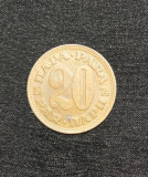 Moneda 20 para 1974 Iugoslavia