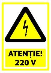 Semn pentru 220 V foto