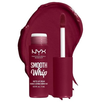 Ruj de Buze Lichid Mat, NYX Professional Makeup, Smooth Whip Matte, 15 Chocolate Mousse, 4 ml foto