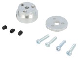 Kit Fixare Roată: Adaptor și Șuruburi Montare Crestată