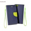 Husa Flip Fancy LG Joy H220N Albastru/Verde Premium
