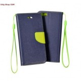 Husa Flip Fancy LG F70 D315 Blue/Verde - Protectie Premium