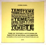 Teme de testare a aptitudinilor insotite de material documentar si exemple utile