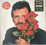 Ringo Starr &lrm;&ndash; Stop And Smell The Roses _ NM / VG+ vinil, LP, disc muzica pop rock _ Bellaphon, Germania, 1981