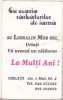 Bnk cld Calendar de buzunar 2002 - SC Lidralin Mob SRL