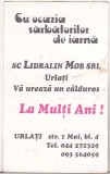bnk cld Calendar de buzunar 2002 - SC Lidralin Mob SRL