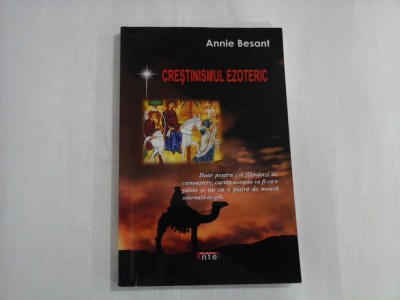 CRESTINISMUL EZOTERIC - ANNIE BESANT foto