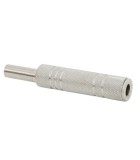 Mufa Jack 6.3 mm stereo mama metal