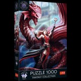 PUZZLE TREFL 1000 PREMIUM PLUS FANTASY VRAJITOAREA SCARLET SI DRAGONUL SuperHeroes ToysZone