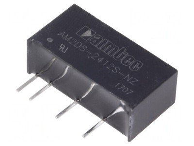 Convertor DC/DC 2W 24V la 12V 167mA foto