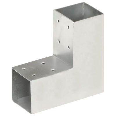 Conector de grinda, forma L, 71 x 71 mm, metal galvanizat GartenMobel Dekor foto