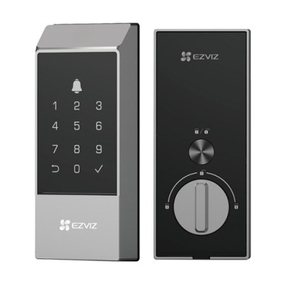Incuietoare inteligenta, Wi-Fi, multiple metode de deblocare si verificare status inchidere - EZVIZ CS-DL04(WP,M) foto