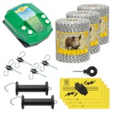 Pachet Gard Electric AgroElectro 3000 m, 7.2 Joule, Aparat, Fir, Izolatori, Maner Poarta, Placuta Avertizare, Animale Salbatice