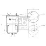 Febi Bilstein Burduf, suspensie pneumatica
