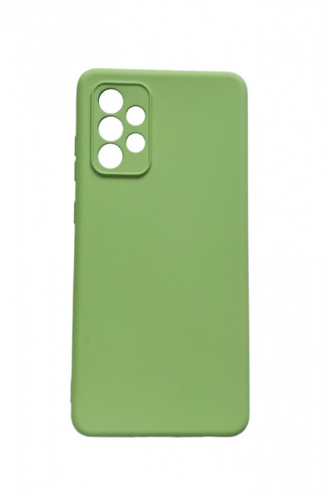 Husa telefon compatibila cu Samsung Galaxy A72, A72 5G, Verde, Cu interior de catifea, 237HT