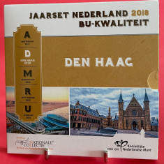 OLANDA 2018 - Set monetarie Euro 1cent-2 euro ” Haga” BU/ folder