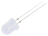 LED RGB 8mm 1560-2180mcd, 3000-4000mcd, 5800-7000mcd, Unghi 30&deg;, Optosupply