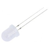 LED RGB 8mm 1560-2180mcd, 3000-4000mcd, 5800-7000mcd, Unghi 30&deg;