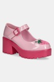 Koi Footwear pumps Tira Mary Janes &lsquo;Strawberry Cheesecake Edition&rsquo; culoarea roz, cu toc drept, ND109