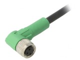 Cablu de Conectare M8 3 PIN 3m Unghiular PUR 60VAC 4A