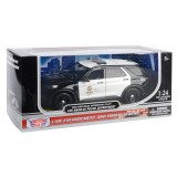 Masinuta metalica, Motormax, 2022 Ford Police Interceptor Utility, 1:24