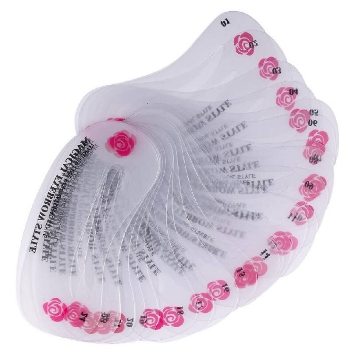 Sabloane pentru Sprancene set 12 bucati
