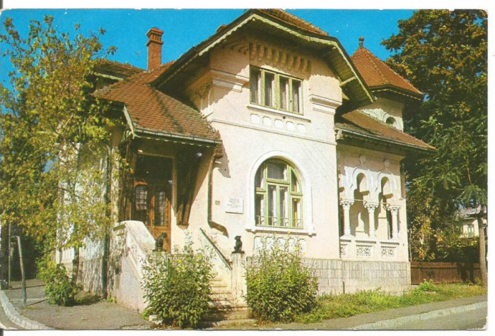 carte postala-IASI-Casa memoriala Mihai Codreanu