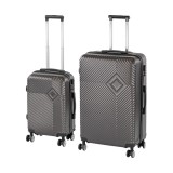 TraveLux Pro X gurul&oacute;s bőr&ouml;nd szett sz&uuml;rke