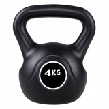 Gantera Kettlebell 4kg Neagra Household NewTrend