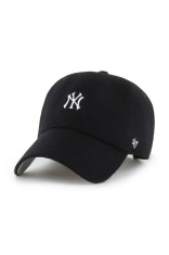 47 brand șapcă de baseball din amestec de l&acirc;nă MLB New York Yankees culoarea negru, B-PBRCU17WIS-BK