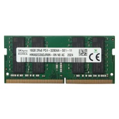 Memorie Laptop Sodimm, Hynix, HMA82GS6DJR8N-XN, 16GB, DDR4, 2Rx8, PC4-3200AA, non-ECC, Unbuffered, CL22