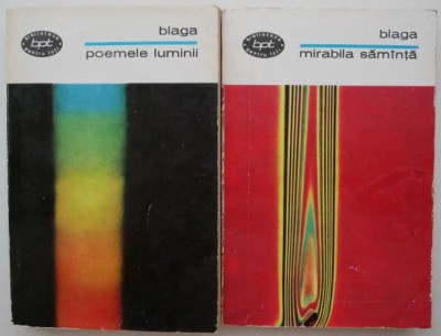 Poemele luminii. Mirabila samanta (2 volume) - Lucian Blaga foto