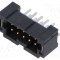 Conector PCB-PCB SAMTEC T2M 10 pini 2mm drept tată THT aurit 2,6A
