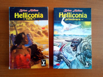 Brian Aldiss &amp;ndash; Helliconia (2 vol: Primavara; Vara) foto