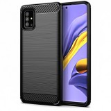Husa pentru Samsung Galaxy A51 5G A516, Forcell, Carbon, Neagra