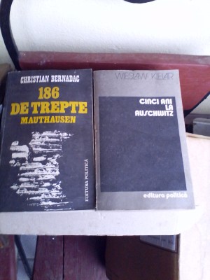 186 de trepte de la Mathaunsen/5 ani la Auschwitz carti vechi foto