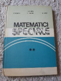 Matematici speciale