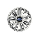 Cumpara ieftin Set 4 capace roti Cu Inel Cromat Royal R16 pentru gama auto Subaru, Autohelix MSA