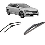 Cumpara ieftin Set 3 stergatoare RENAULT TALISMAN Grandtour (KP_) 2016-2022, parbriz si luneta, Bosch Twin-AerotwiN