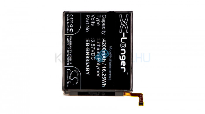 Baterie de telefon mobil VHBW Samsung EB-BN985ABY, GH82-23333A - 4200mAh, 3.87V, Li-polymer