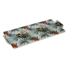 Platou pentru servire Tropical, Versa, 36.5x16.3 cm, portelan