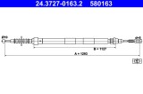 Cablu frana de parcare ATE 24.3727-0163.2 Ford Galaxy VW Sharan Seat Alhambra