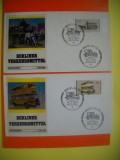 HOPCT PLIC FDC S NR 341 SET 2 FDC -1971 TRANSPORT IN ... - GERMANIA BERLIN VEST -NECIRCULAT